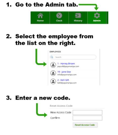 reset-access-code